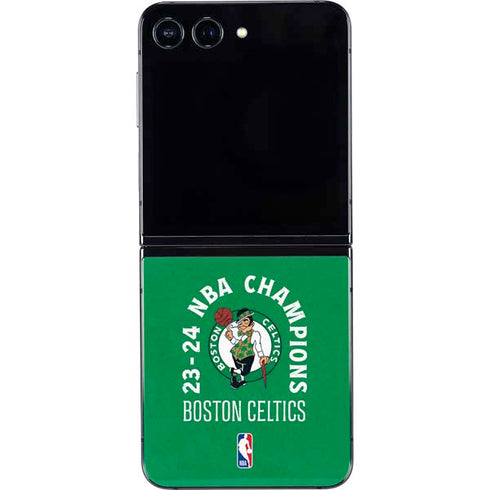 2024 NBA Champions Boston Celtics Galaxy Z Flip5 5G Skin